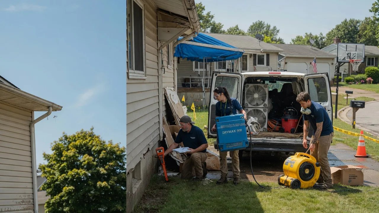 Ceiling Leak Cleanup in Schuyler, VA near me